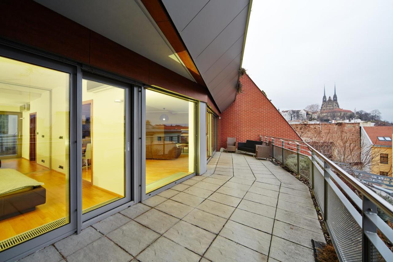 Apartmán Anenské terasy Brno Exteriér fotografie